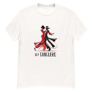 Soy Tanguero - T shirt  "flowline"