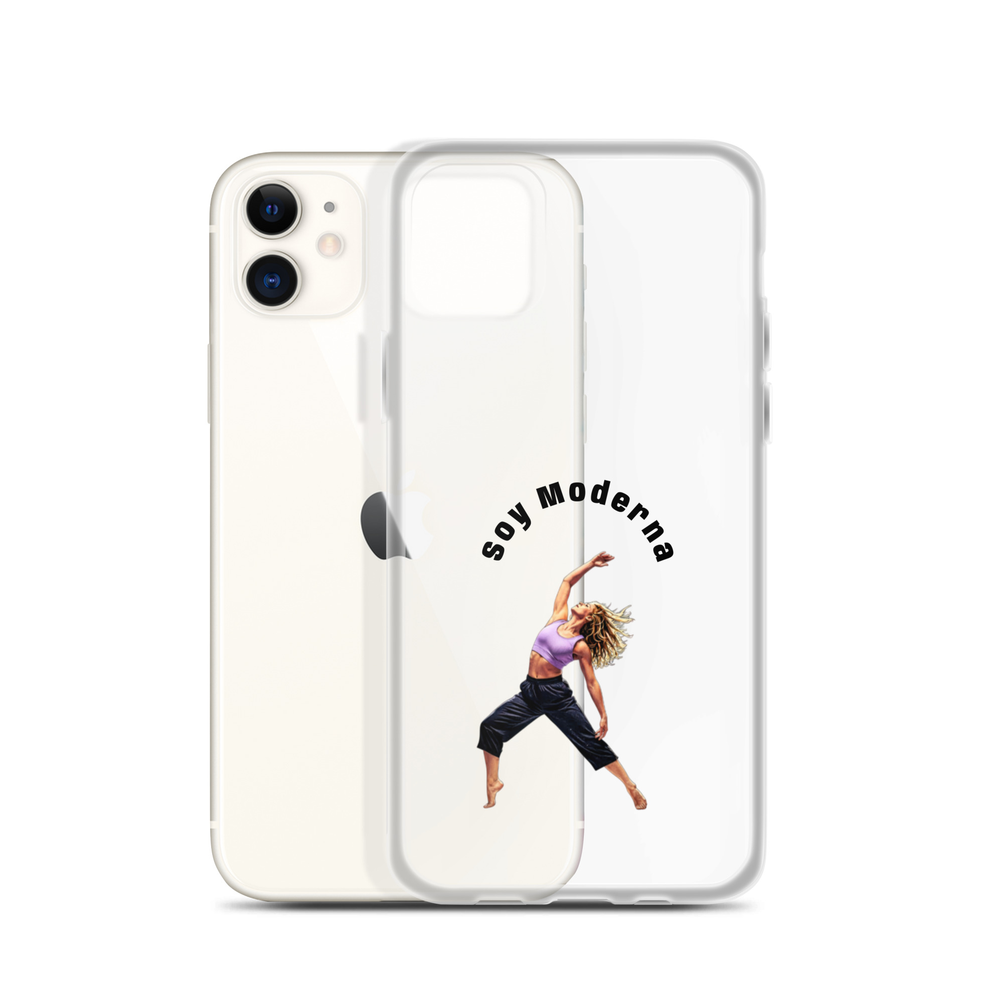 Clear Case for iPhone® - Soy Moderna - Image 7