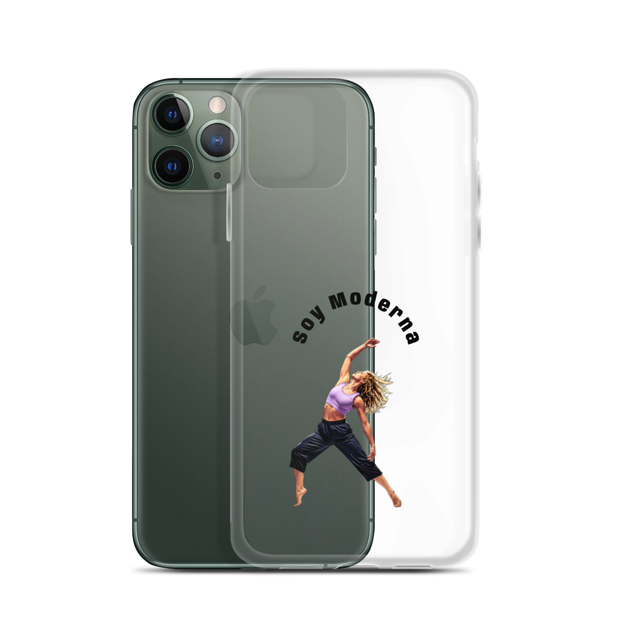 Clear Case for iPhone® - Soy Moderna - Image 5