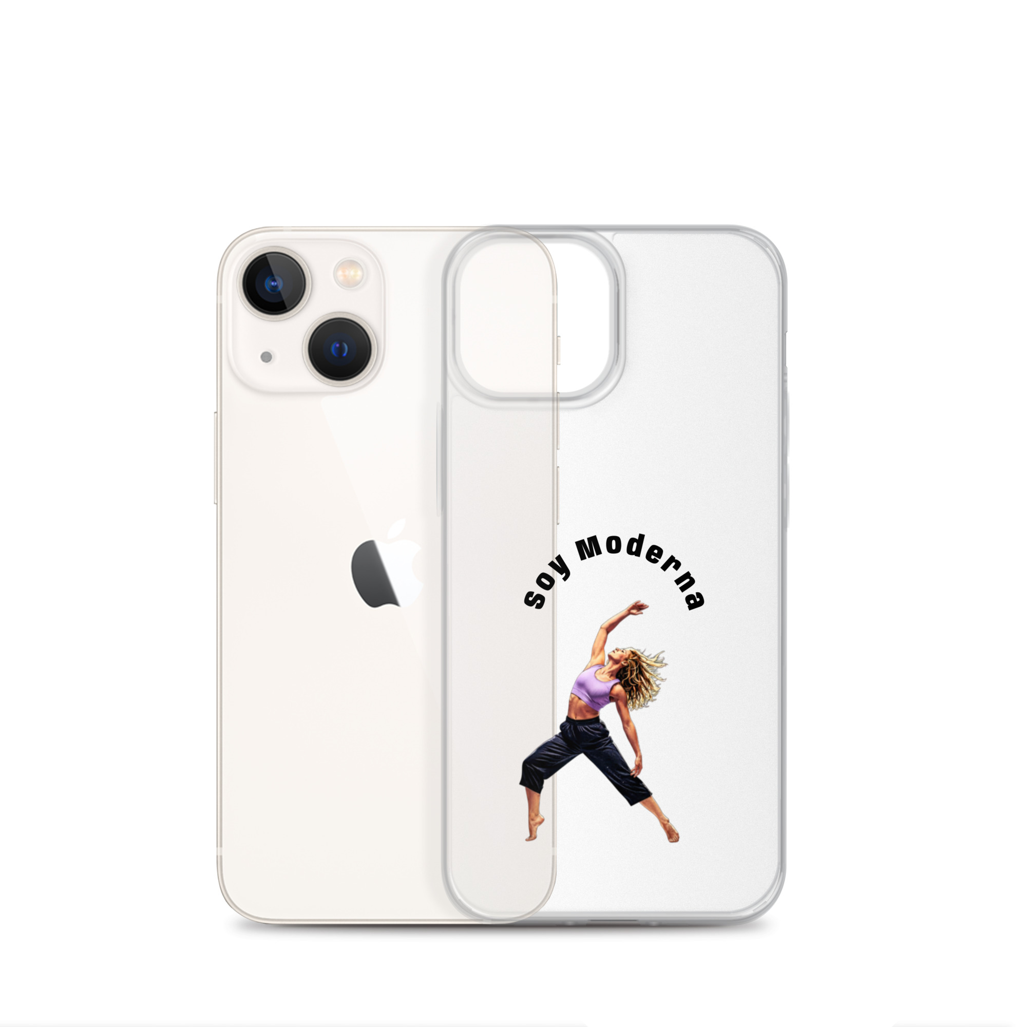 Clear Case for iPhone® - Soy Moderna - Image 17