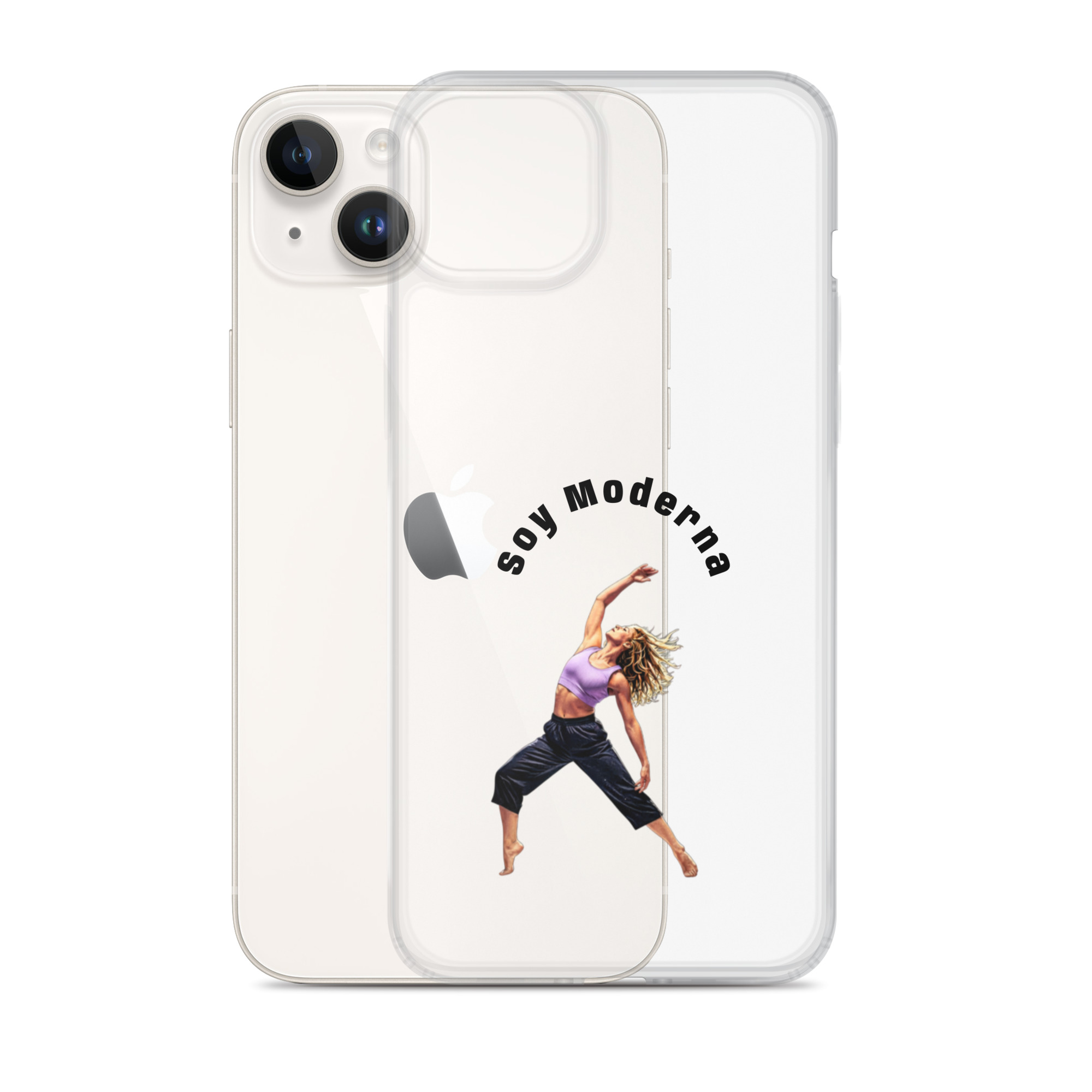 Clear Case for iPhone® - Soy Moderna - Image 25