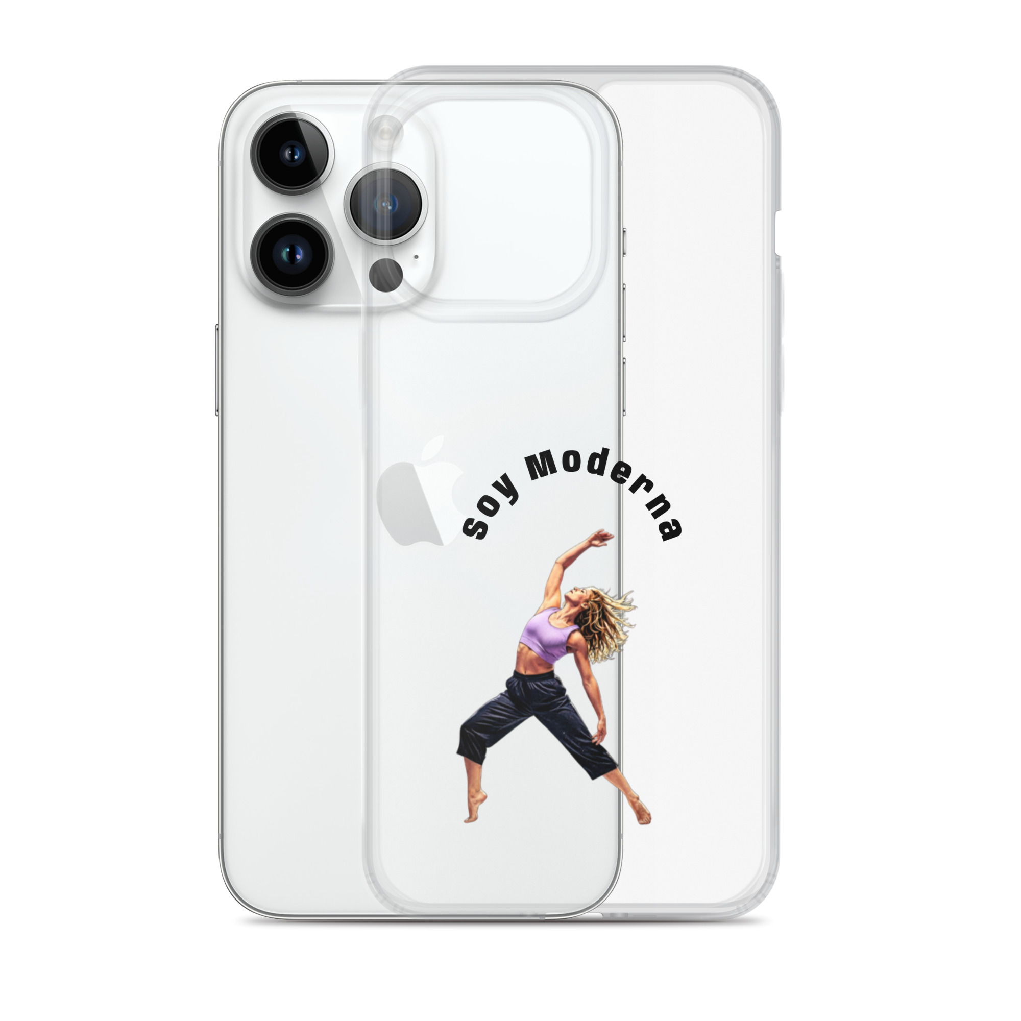 Clear Case for iPhone® - Soy Moderna - Image 27