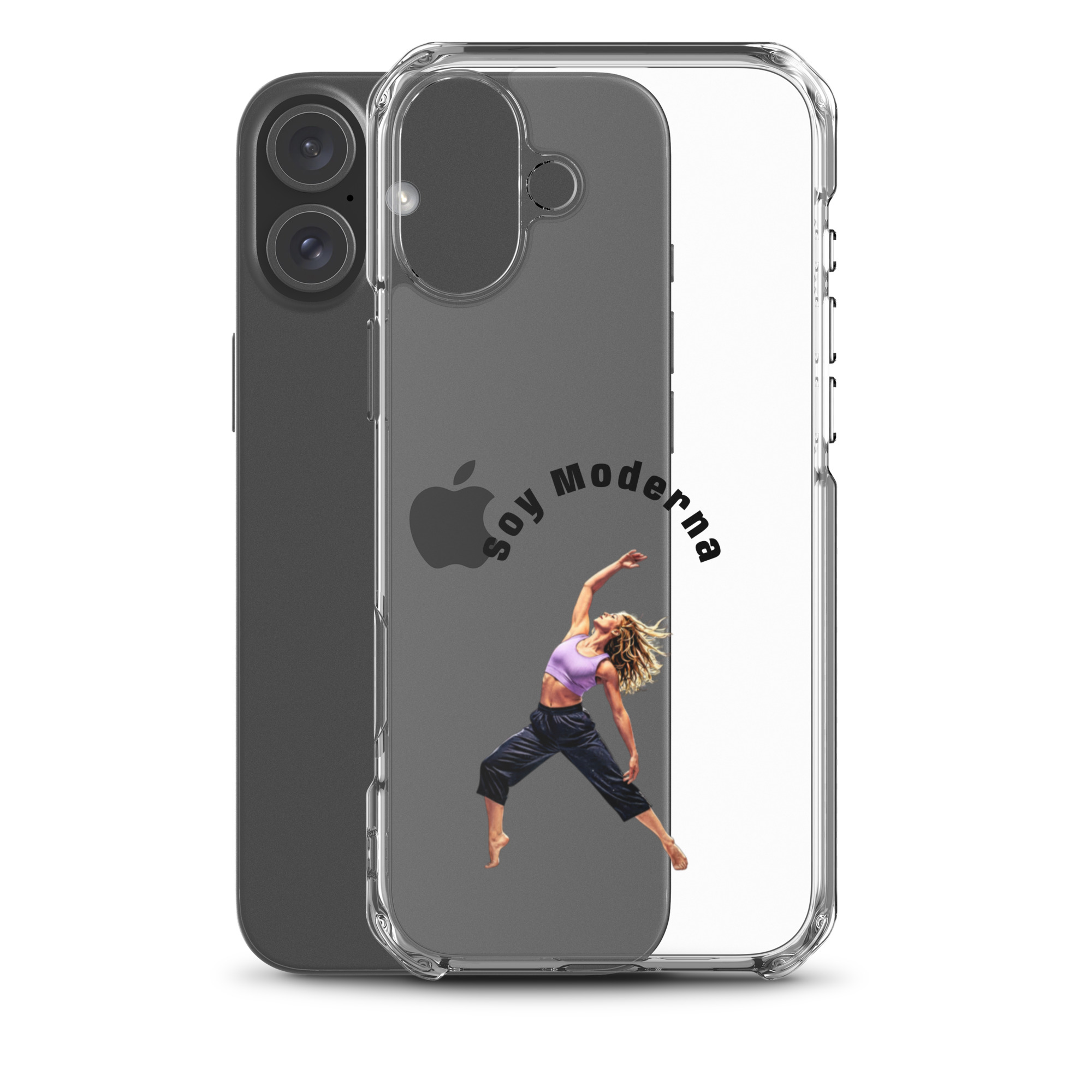 Clear Case for iPhone® - Soy Moderna - Image 41