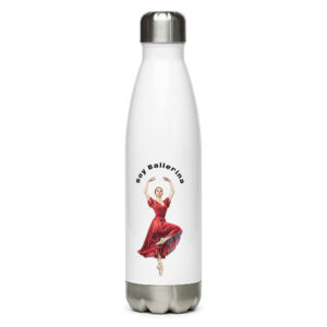 Steel bottle - Soy Ballerina, gift ideas for dancers