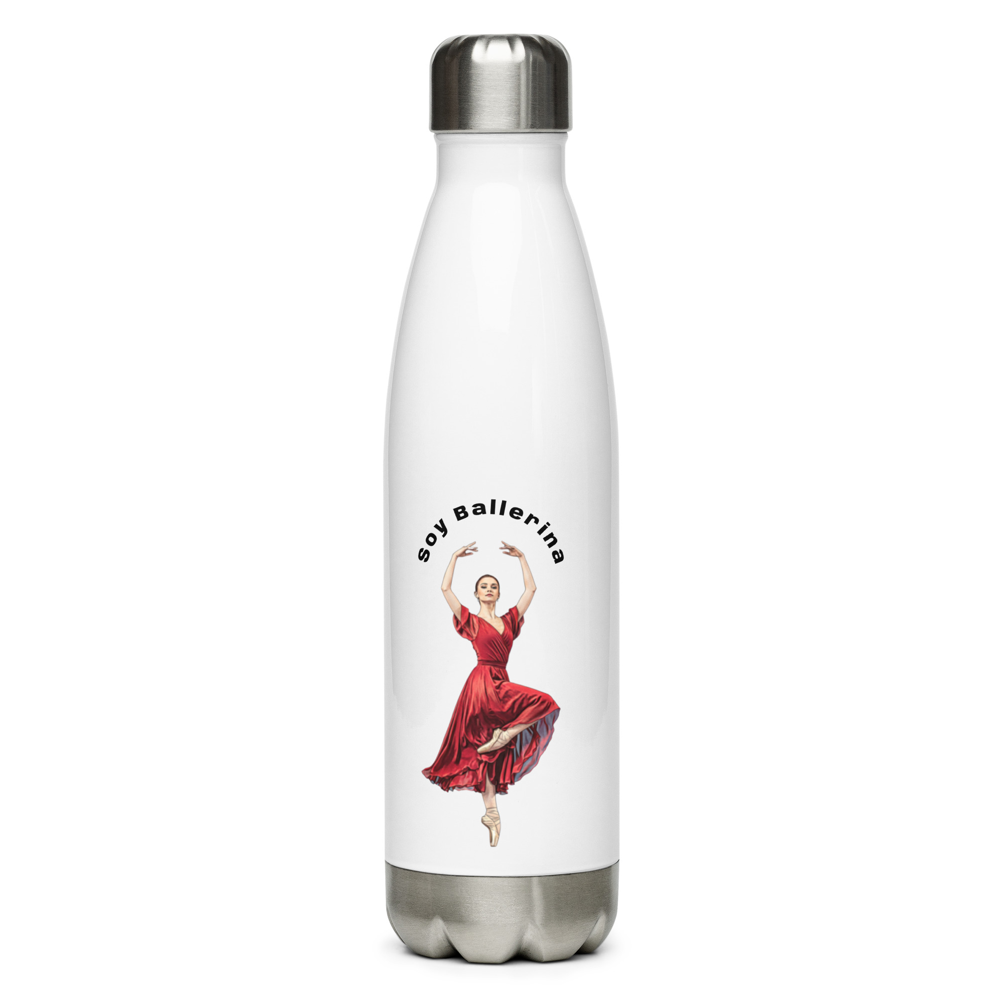 Steel bottle - Soy Ballerina, gift ideas for dancers