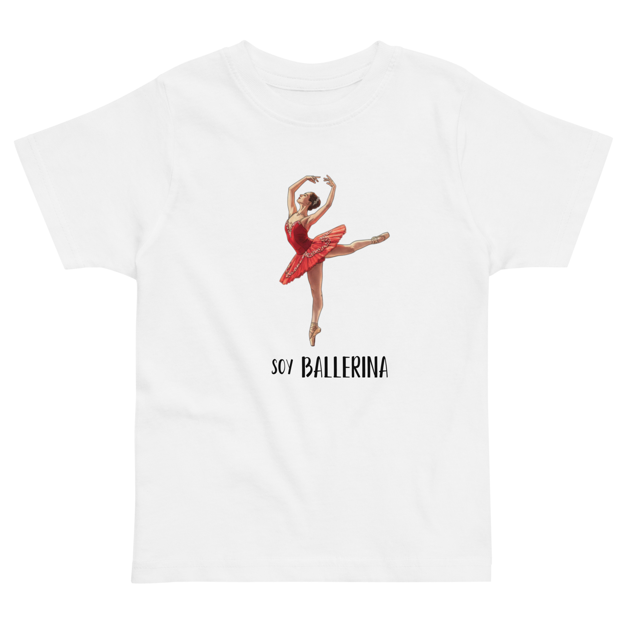 Little Ballerina T-shirt (toddler) - Soy Ballerina, gift ideas for dancers"