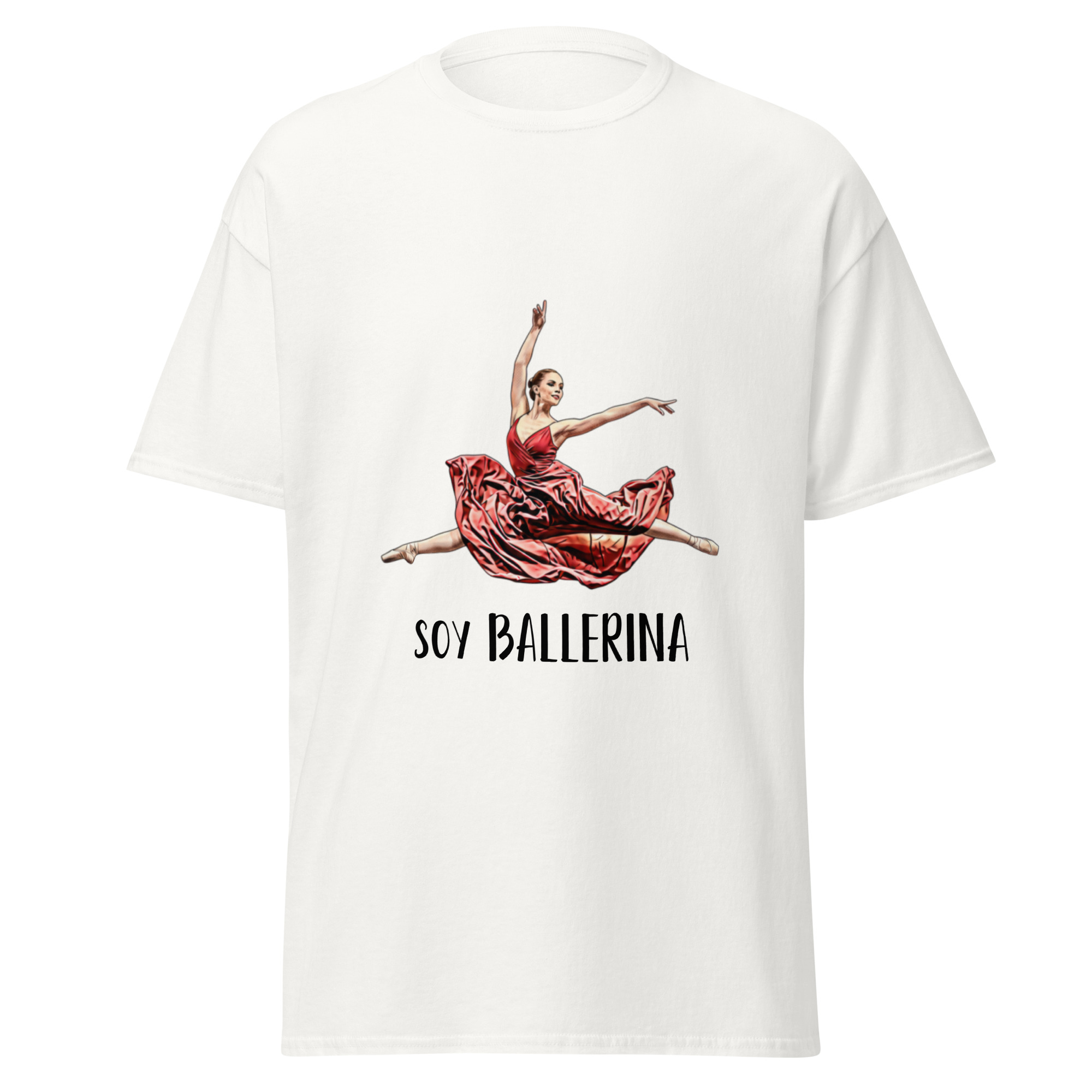 T shirt "power" (long) - Soy Ballerina, gift ideas for dancers