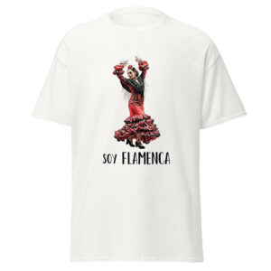 T shirt “gitana” (long) – Soy Flamenca, gift ideas for dancers