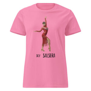 T shirt “bailadora” (regular) – Soy Salsera, gift ideas for dancers