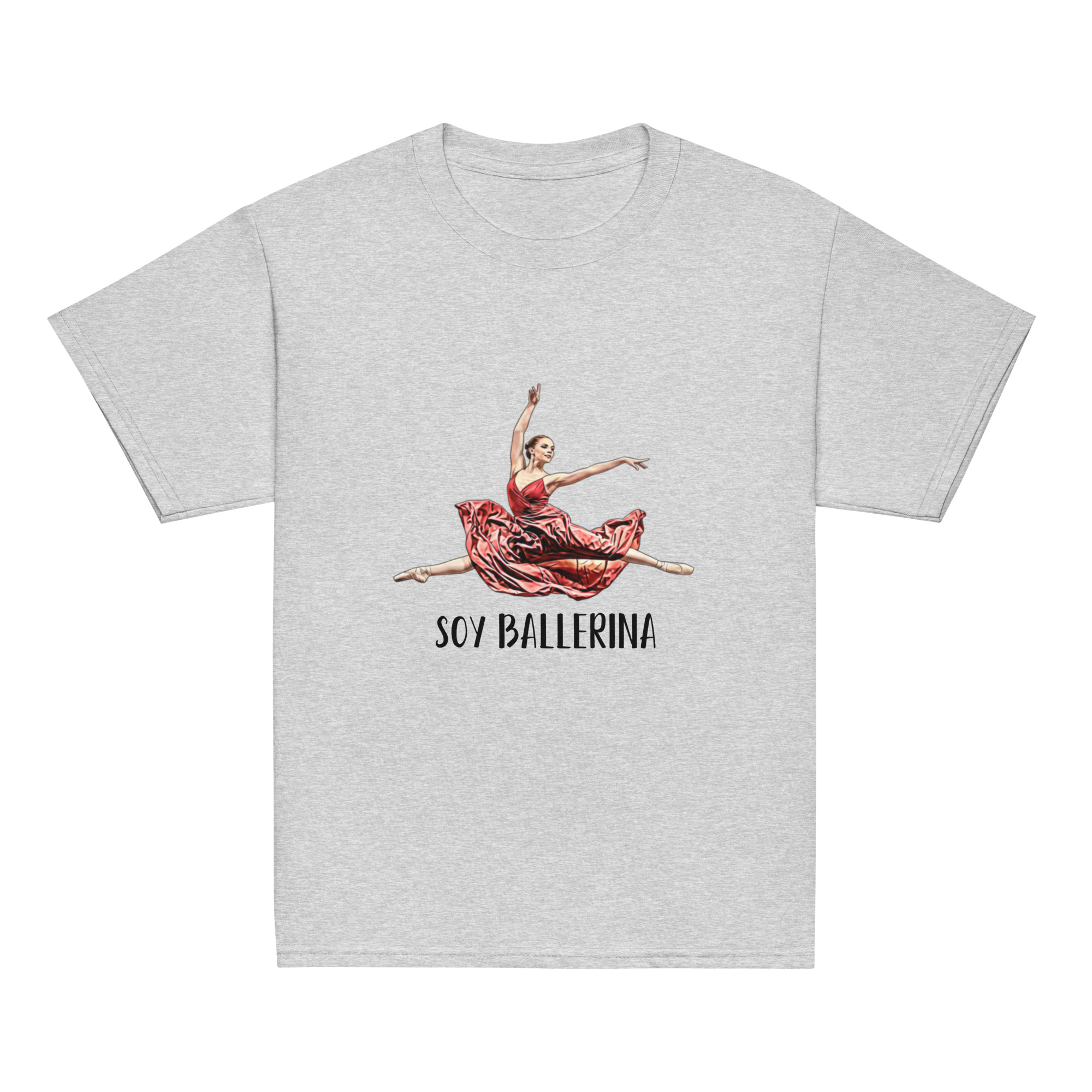 T shirt “power” (teenagers) – Soy Ballerina, gift ideas for dancers