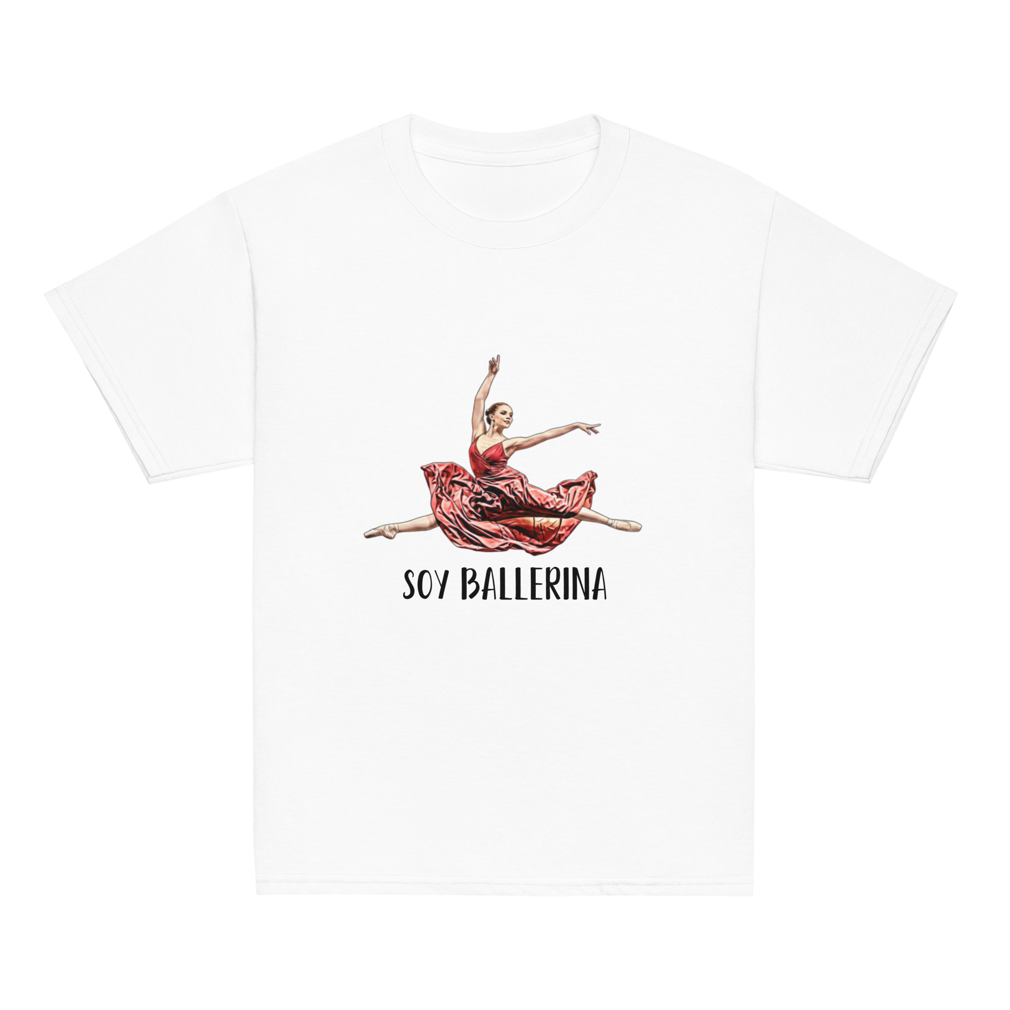 T shirt “power” (teenagers) – Soy Ballerina, gift ideas for dancer