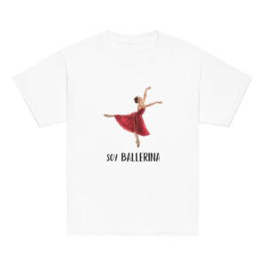 T shirt “elegance” (teenagers) – Soy Ballerina, gift ideas for dancers